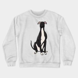 Cute Blue And White Greyhound Crewneck Sweatshirt